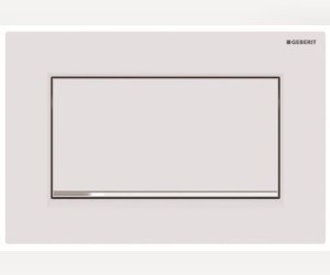 Клавиша Geberit Sigma Type 30 115.893.JT.1, белый, смыв/стоп (не оставляет отпечатки пальцев)