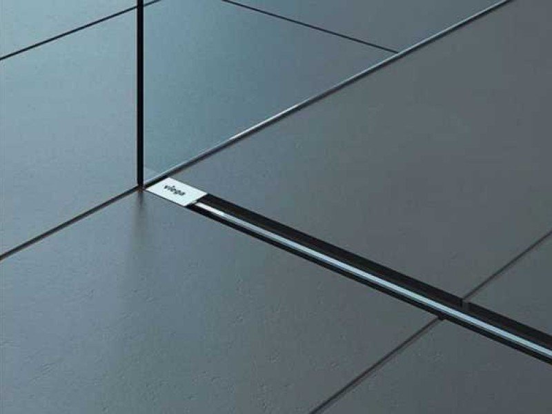 Душевой лоток Viega Advantix Vario 686277 под щелевую дизайн-вставку, подрезной от 30-120 см