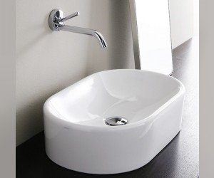 Раковина Simas Flow FL 13, без переливного отверстия