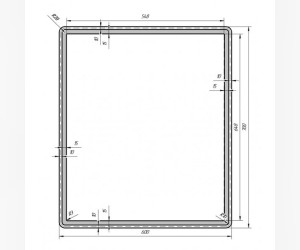 Зеркало Dreja Tiny LED 60