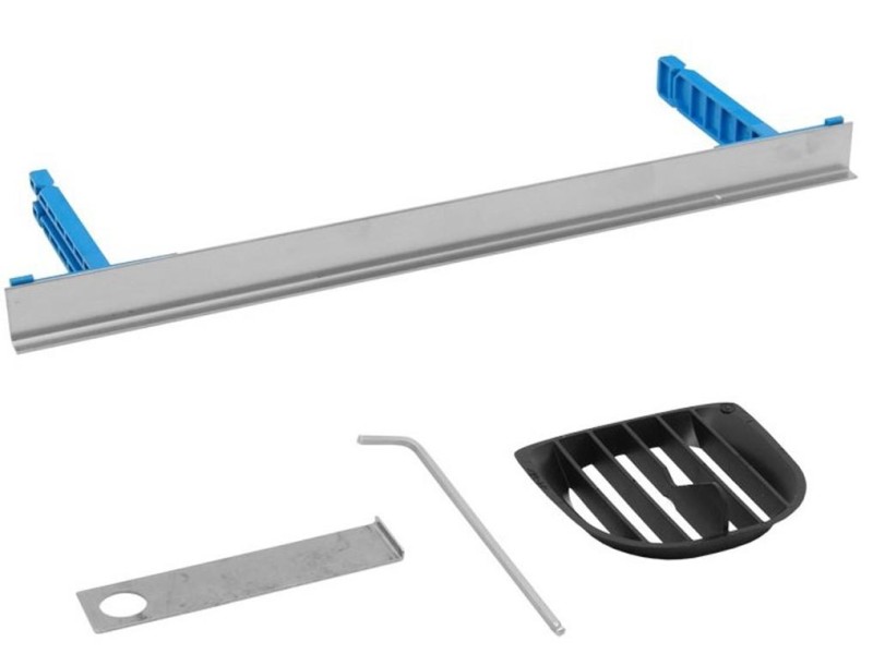 Душевой трап Geberit Duofix, для душевой системы с водоотводом в стене, для встраиваемого в стену смесителя, 111.580.00.1