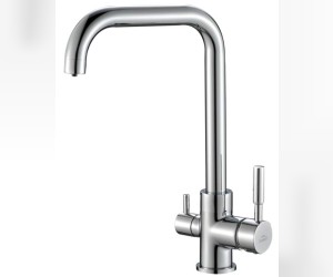 Смеситель Zorg Steel Hammer SH 715 CR для кухни под фильтр, хром