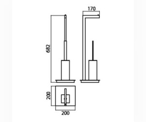 Туалетный набор Emco Liaison 0580 001 00