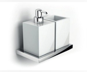 Дозатор для мыла со стаканом IBB Xoni XO24D cr