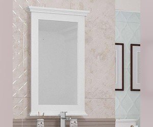 Зеркало Opadiris Палермо 50, Z0000008556, белый матовый