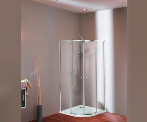 Душевой уголок Huppe 501 Design, 100 х 100 х 190 см, стекло прозрачное (510902087321/510902092322)