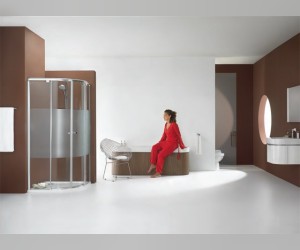 Душевой уголок Huppe 501 Design, 100 х 100 х 190 см, стекло прозрачное (510902087321/510902092322)