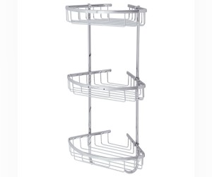 Полка-решетка трехъярусная Veragio Basket VR.GFT-9067.CR, хром