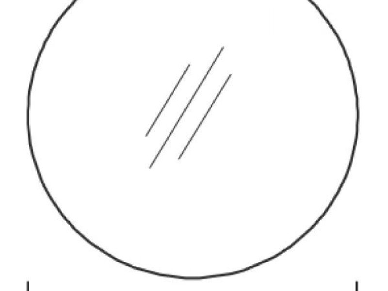 Зеркало Jacob Delafon 50 см, круглое, с подсветкой, EB1450-NF