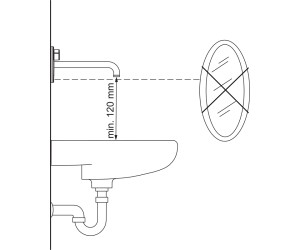 Кран Oras Electra 6612C для раковины, сенсорный