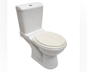 Напольный унитаз Della Boston Oak Bronze 126 крышка микролифт