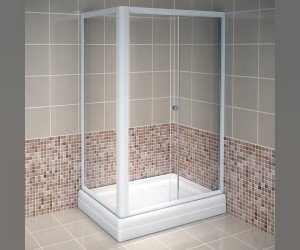 Душевой уголок Радомир Верчелли, 121.5 х 84 х 198 см, стекло прозрачное