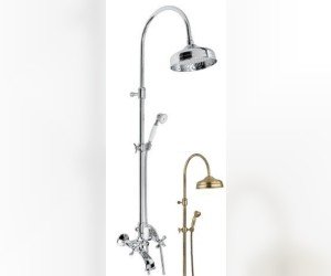 Душевой комплект Emmevi 1261181BR, бронза