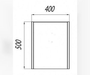 Модуль для тумбы Акватон Брук 40, 1A201803BCDF0, дуб феррара