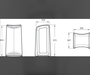 Табурет для душа Jacob Delafon Panolux белый E64007-00