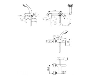Промо-набор 3 в 1 Vidima Balance BA427AA