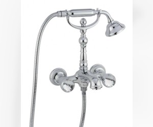 Смеситель для ванны и душа Emmevi The One 98011VSWCR, хром