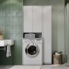 Шкафчик Акватон Лондри 65 см для стиральной машины, белый, 1A260503LH010