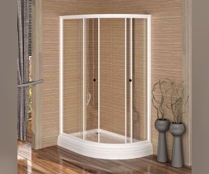 Душевой уголок Радомир, 120 х 80 х 196 см, стекло матовое