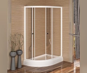 Душевой уголок Радомир, 120 х 80 х 196 см, стекло матовое