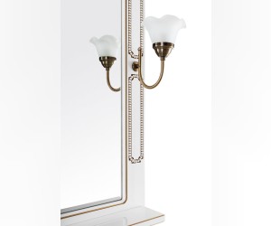 Зеркало Vod-ok Мариэль 105 см золото