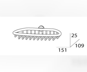Мыльница-решетка FBS Universal UNI 057