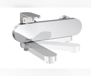 Смеситель для ванны и душа Ravak Chrome CR 022.00/150, хром, X070042