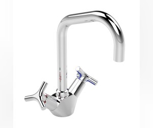 Смеситель Vidima ТРИНИТИ (Trinity) BA259AA для раковины, поворотный излив, хром