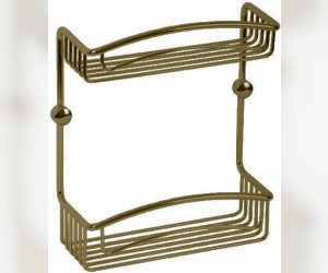 Решетка двойная Migliore Complementi ML.COM.BR-50.600 - бронза