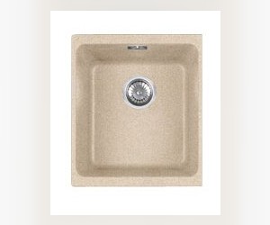 Мойка Franke KUBUS KBG 110-34, 125.0178.291, гранит, нижняя установка, цвет бежевый, 36,7*46 см