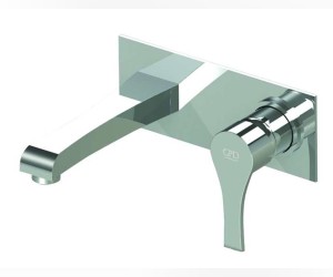 Смеситель GPD Atros MDA65, для раковины, встраиваемый, хром