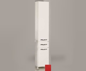 Шкаф-колонна Акватон Ария Н 1243-94 бордо темный