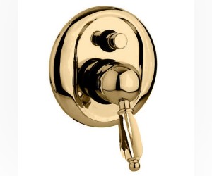 Смеситель Cezares ELITE-VDIM-02-M для душа, бронза, ручка металл