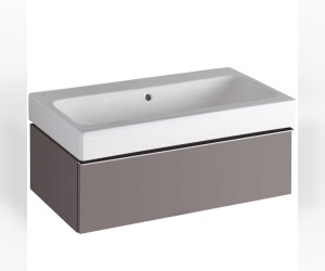 Тумба под раковину Geberit iCon 840277000, 75 см, цвет платиновый