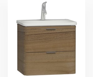 Тумба с раковиной Vitra Nest Trendy 60 см с LED подсветкой и датчиком движения, 56144