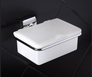 Контейнер Fixsen Kvadro FX-61318, хром