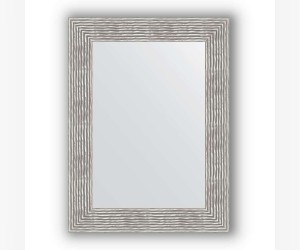 Зеркало в багетной раме Evoform Definite BY 3057 60 x 80 см, волна хром