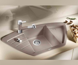 Мойка Blanco Zia 9E 515074 кофе, 93 x 51 см