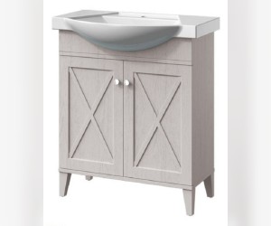 Тумба под раковину Caprigo Aspetto Torino 34611 75 см, цвет TК-667 стоун