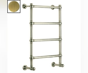 Полотенцесушитель водяной Margaroli Armonia 9-464-5 94645505RB, высота 93 см, ширина 66.5 см, Rubb. Brass