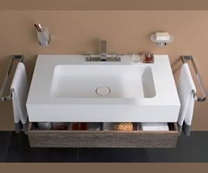 Тумба под раковину Keuco Edition 300 30372 002400 125х52,5 см эбано