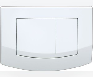 Панель TECE Ambia 9 240 200 с двумя клавишами смыва, белая