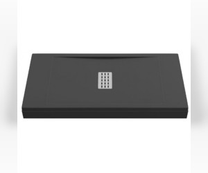 Поддон литьевой Bas Flow 120 x 70 см, poddon-flow120x70-black, черный (pure black)