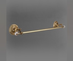 Полотенцедержатель Art&Max Barocco Crystal AM-1779-Br-C 70 см, бронза