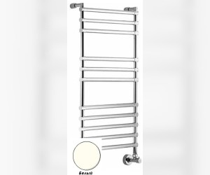 Полотенцесушитель водяной Margaroli Sole 464-11 4644711WAT, высота 107.6 см, ширина 53 см, белый