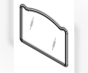 Зеркало Caprigo Imperio 150 см настенное, отделка B002, 11632-B002