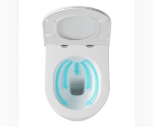 Подвесной безободковый унитаз Ravak Uni Chrome RimOFF, X01535