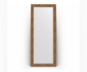 Зеркало в багетной раме Evoform Exclusive Floor BY 6112 80 x 200 см, виньетка бронзовая