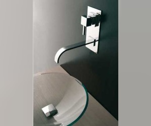 Смеситель Bandini Ice Cube 2 751220PN04 для раковины, никель