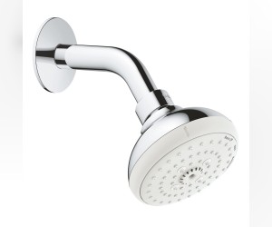 Верхний душ Grohe New Tempesta 100 III 26088001 (26088000), 100х100 мм, 3 режима струи, с держателем